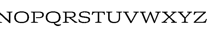 GTCanon SExtendedLight Font UPPERCASE