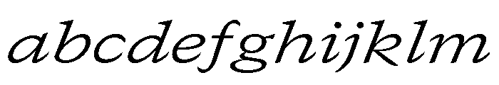 GTCanon SExtendedLightItalic FONT