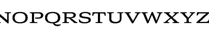 GTCanon SExtendedMedium 2 Font UPPERCASE