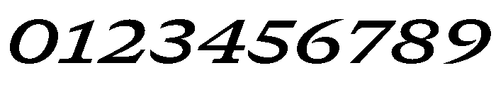 GTCanon SExtendedSemiboldItalic 2 Font OTHER CHARS