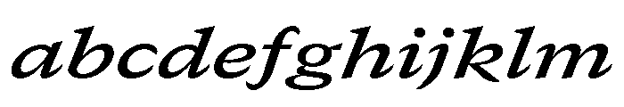GTCanon SExtendedSemiboldItalic 2 FONT