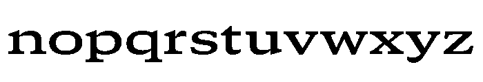 GTCanon SExtendedSemibold Font LOWERCASE