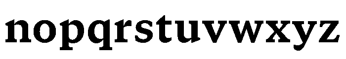 GTCanon SHeavy 2 Font LOWERCASE