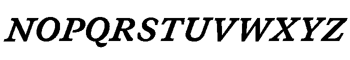 GTCanon SHeavyItalic 2 Font UPPERCASE