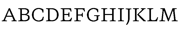 GTCanon SLight 2 Font UPPERCASE