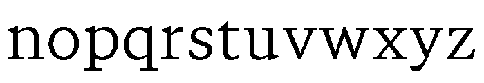 GTCanon SLight 2 Font LOWERCASE
