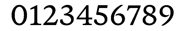 GTCanon SMedium 2 Font OTHER CHARS