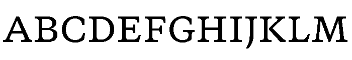 GTCanon SMedium 2 Font UPPERCASE