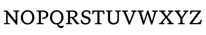 GTCanon SMedium Font UPPERCASE