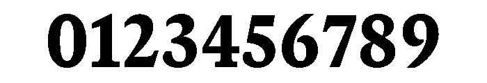 GTCanon SNarrowBlack Font OTHER CHARS