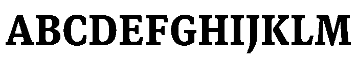 GTCanon SNarrowBlack Font UPPERCASE