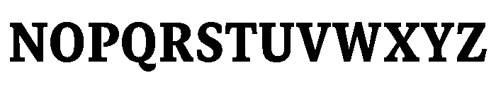 GTCanon SNarrowBlack Font UPPERCASE