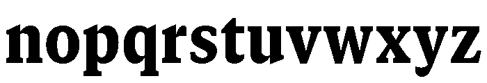 GTCanon SNarrowBlack Font LOWERCASE