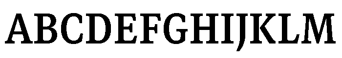GTCanon SNarrowBold 2 Font UPPERCASE