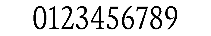 GTCanon SNarrowLight Font OTHER CHARS