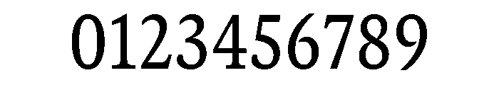 GTCanon SNarrowMedium 2 Font OTHER CHARS