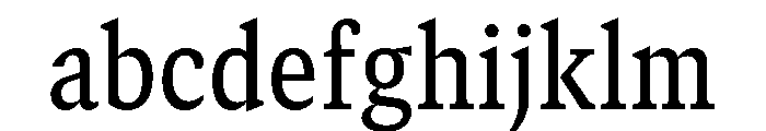 GTCanon SNarrowMedium FONT