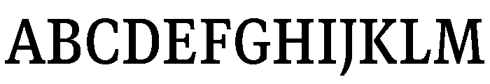 GTCanon SNarrowSemibold 2 Font UPPERCASE