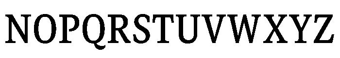 GTCanon SNarrowSemibold 2 Font UPPERCASE