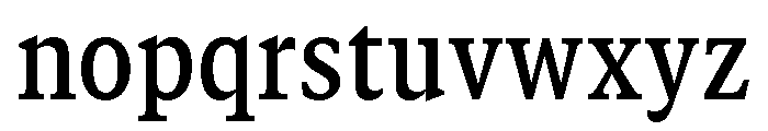 GTCanon SNarrowSemibold 2 Font LOWERCASE