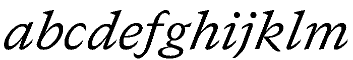 GTCanon SRegularItalic 2 FONT