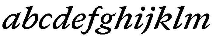 GTCanon SSemiboldItalic FONT