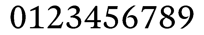 GTCanonMono Medium Font OTHER CHARS