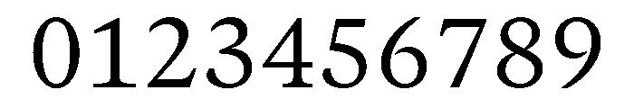 GTCanonMono Regular Font OTHER CHARS