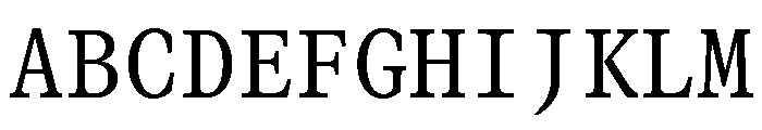 GTCanonMono Regular Font UPPERCASE
