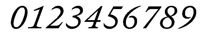 GTCanonMono RegularItalic 2 Font OTHER CHARS