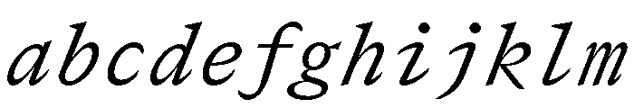 GTCanonMono RegularItalic 2 FONT
