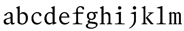 GTCanonMono Regular FONT