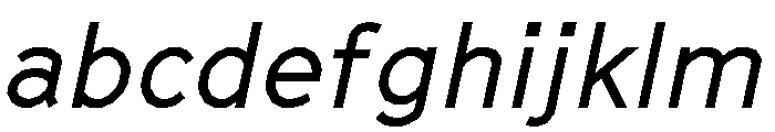 GTCinetype RegularItalic FONT