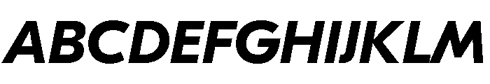GTEestiDisplayLC BdIt 2 Font UPPERCASE