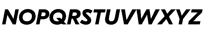 GTEestiDisplayLC BdIt Font UPPERCASE