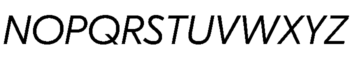 GTEestiDisplayLC LtIt Font UPPERCASE