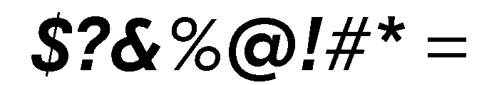 GTEestiDisplayLC MdIt 2 Font OTHER CHARS