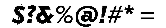 GTEestiTextLC BdIt Font OTHER CHARS