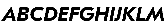 GTEestiTextLC BdIt Font UPPERCASE