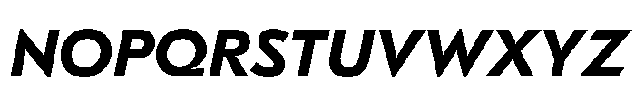 GTEestiTextLC BdIt Font UPPERCASE