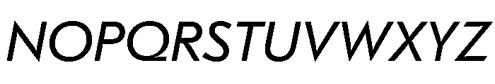 GTEestiTextLC BkIt 2 Font UPPERCASE