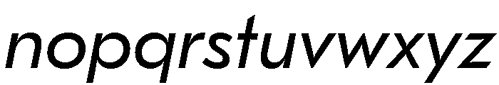 GTEestiTextLC BkIt 2 Font LOWERCASE