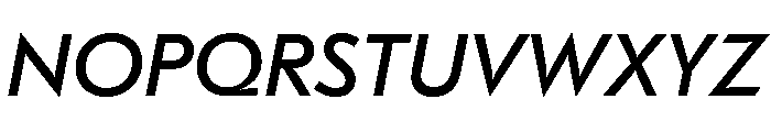 GTEestiTextLC RgIt Font UPPERCASE
