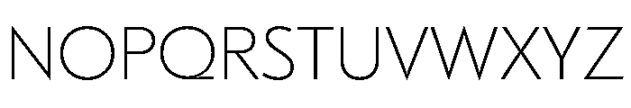 GTEestiTextLC ULt 2 Font UPPERCASE