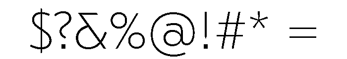 GTEestiTextLC ULt Font OTHER CHARS