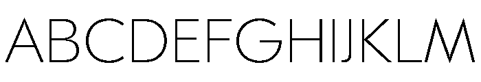 GTEestiTextLC ULt Font UPPERCASE