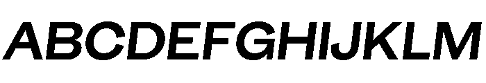 GTEraDisplay BoldOblique 2 Font UPPERCASE