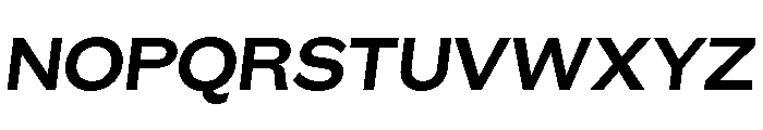 GTEraDisplay BoldOblique 2 Font UPPERCASE