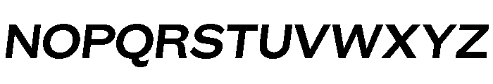 GTEraDisplay BoldOblique Font UPPERCASE