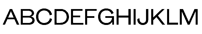 GTEraDisplay Regular Font UPPERCASE